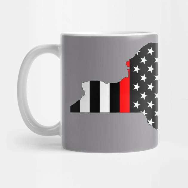 New York Thin Red Line by EastEndDesigns